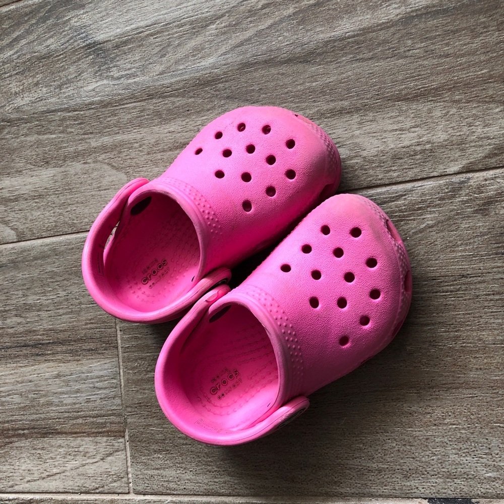 Croc baby sandals